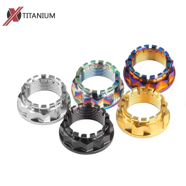 Differences between GR5 and other grades of titanium rear axle nuts